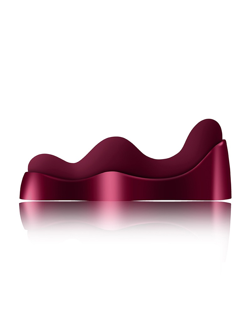 Rocks-Off - Ruby Glow Rosa - Sit-on Vibrator mit Fernbedienung- Rot – Bild 6