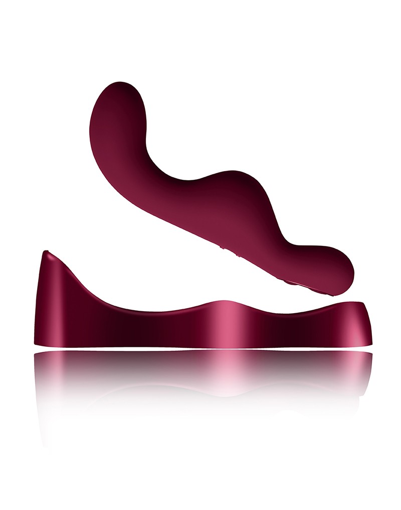 Rocks-Off - Ruby Glow Rosa - Sit-on Vibrator mit Fernbedienung- Rot