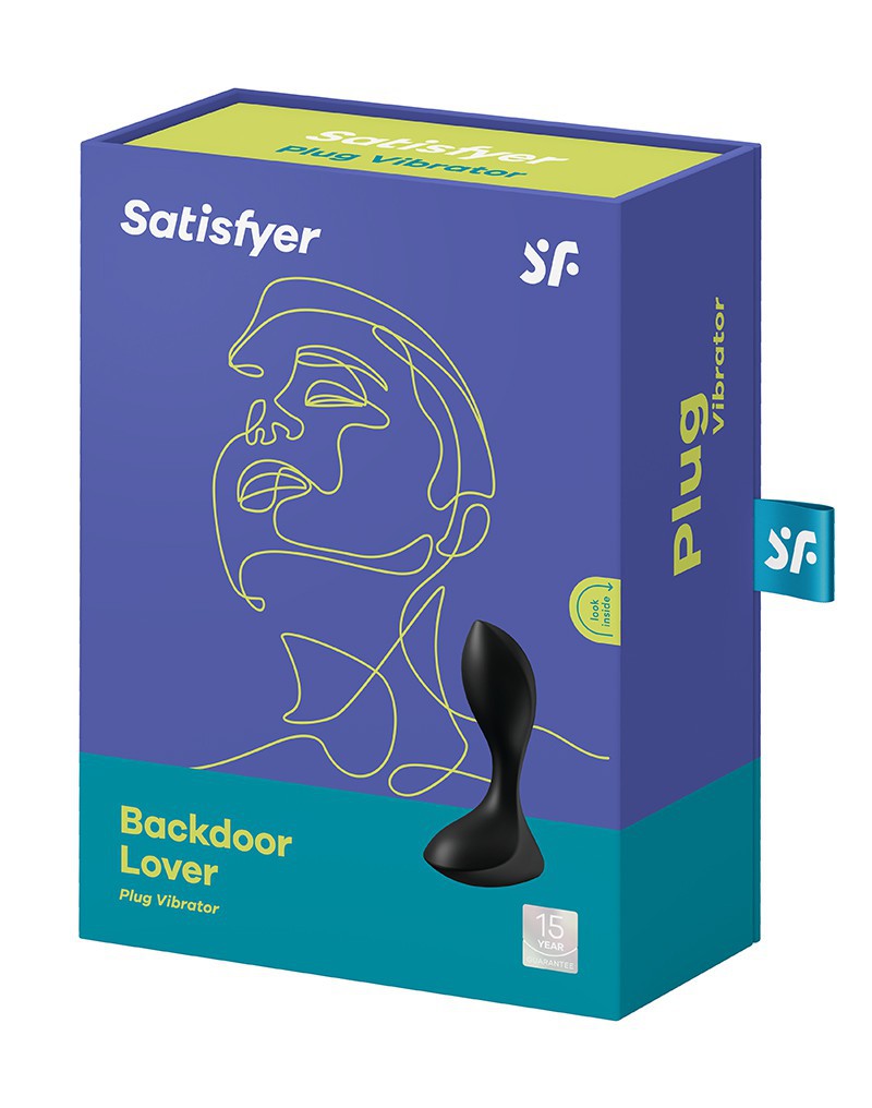 Satisfyer - Backdoor Lover - Anal Vibrator - Schwarz – Bild 2