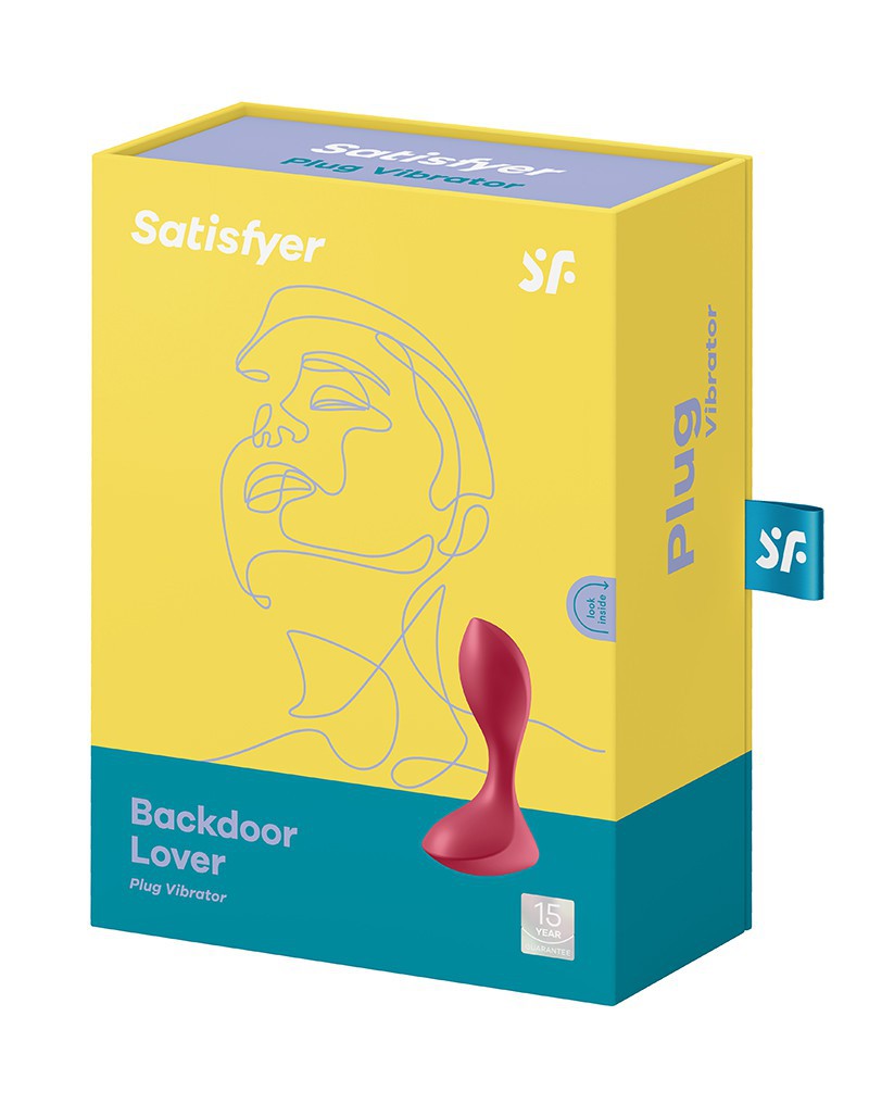 Satisfyer – Backdoor Lover – Anal Vibrator – Rot