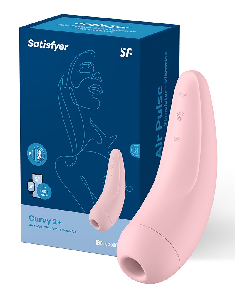 Satisfyer Curvy 2+ Pink / incl. Bluetooth and App – Bild 3