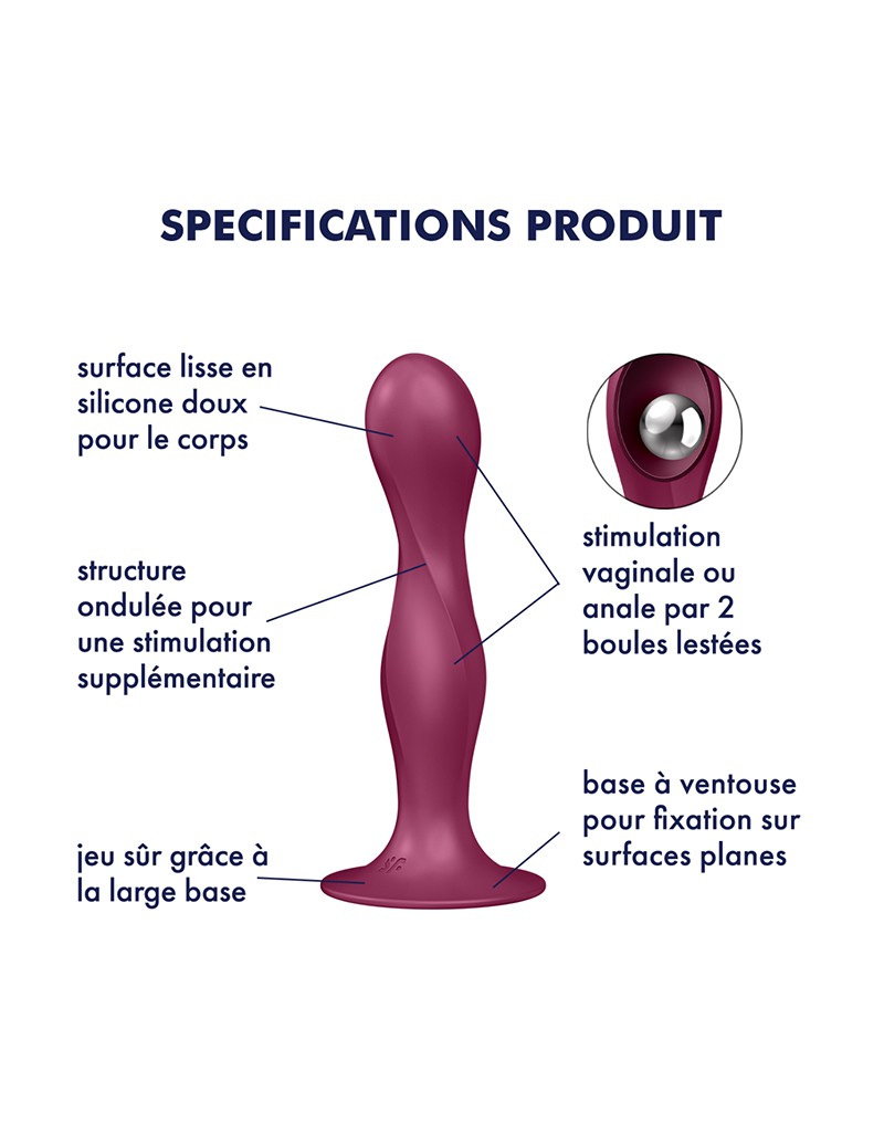 Satisfyer - Double Ball-R - Rot – Bild 5