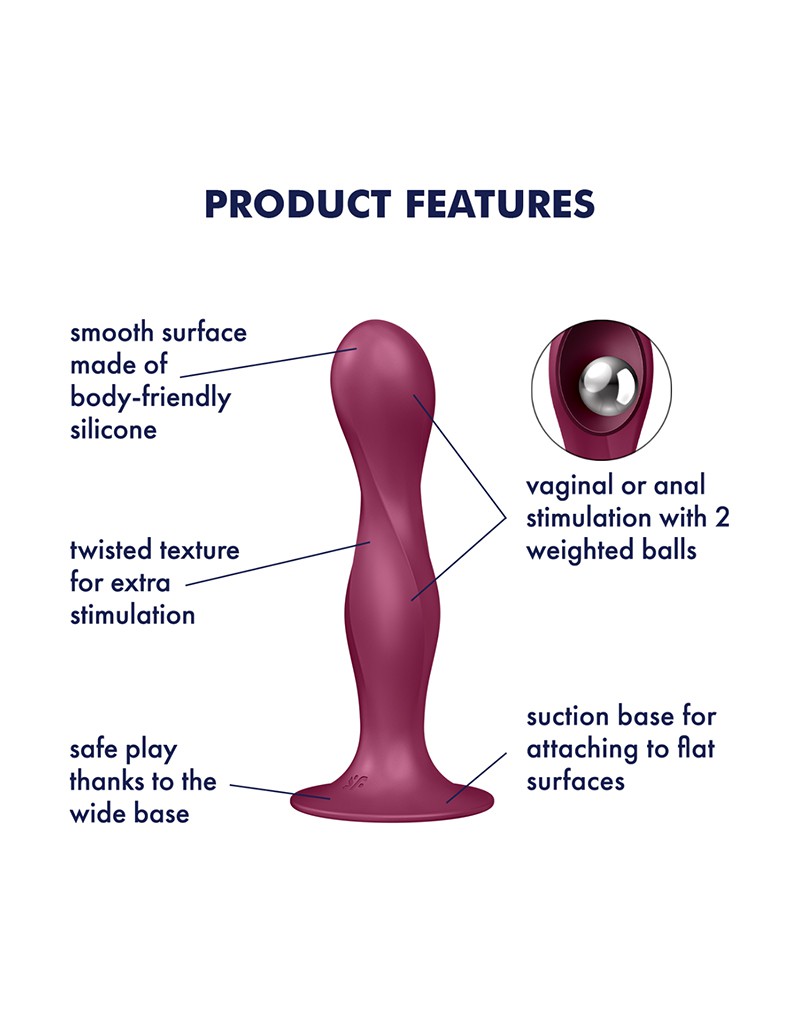 Satisfyer - Double Ball-R - Rot – Bild 7