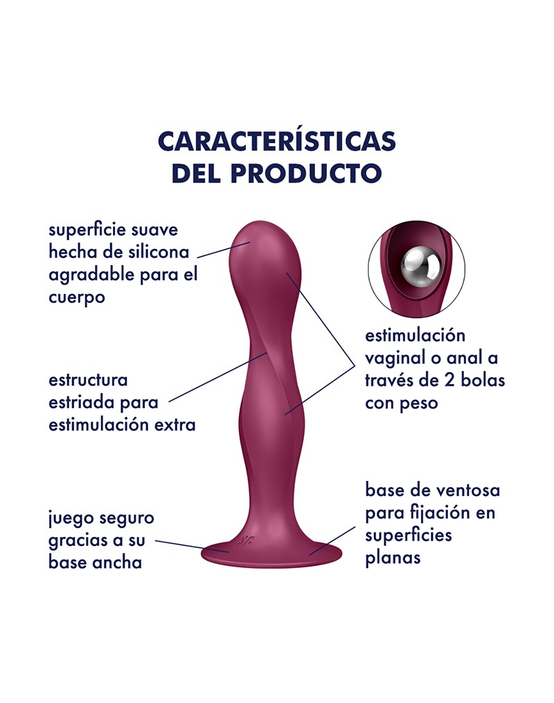 Satisfyer - Double Ball-R - Rot – Bild 8