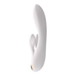 Satisfyer - Double Flex - Rabbit Vibrator - Weiß