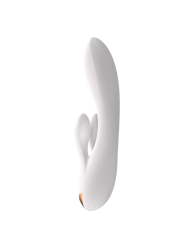Satisfyer - Double Flex - Rabbit Vibrator - Weiß