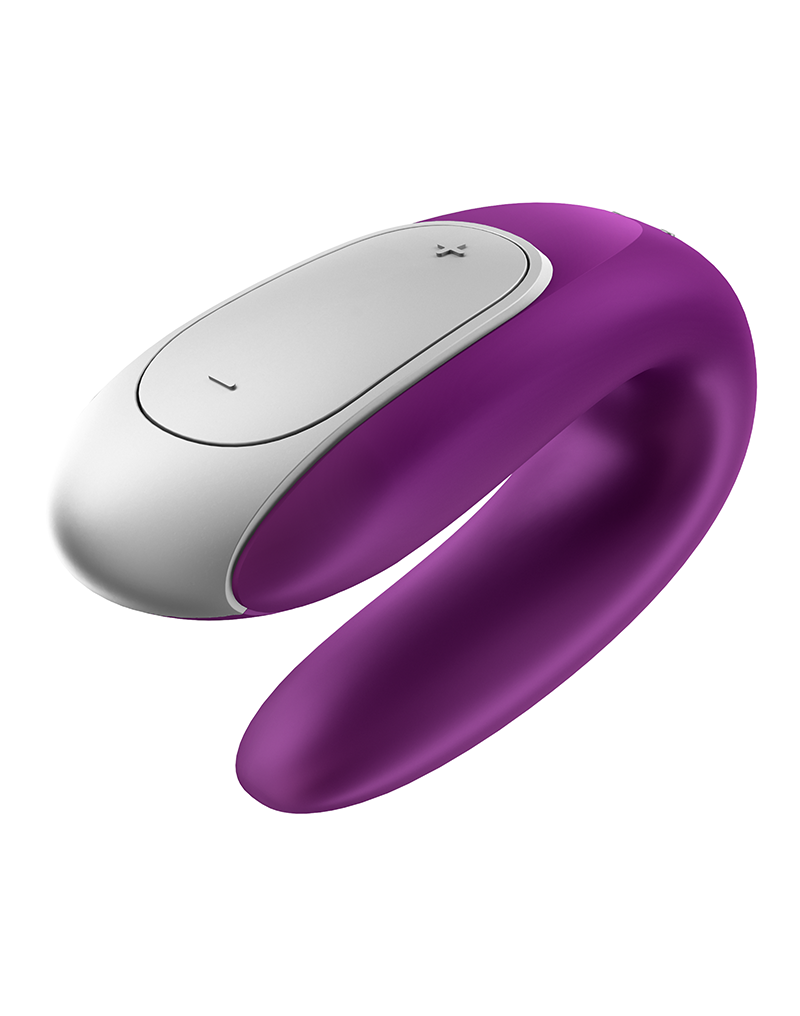 Satisfyer - Double Fun - Luxuriöser Paar Vibrator - Violett – Bild 3