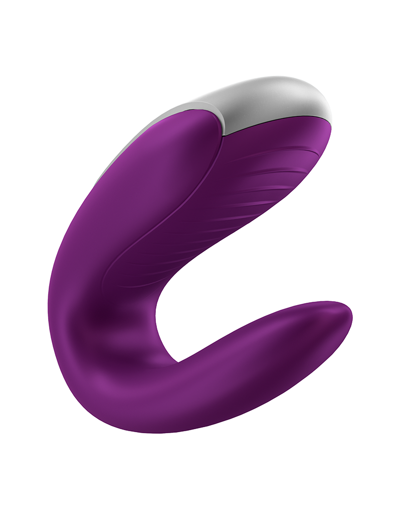 Satisfyer - Double Fun - Luxuriöser Paar Vibrator - Violett – Bild 5