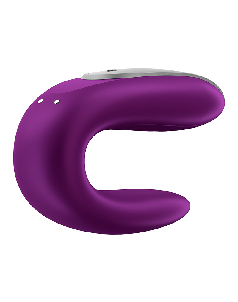 Satisfyer - Double Fun - Luxuriöser Paar Vibrator - Violett – Bild 7
