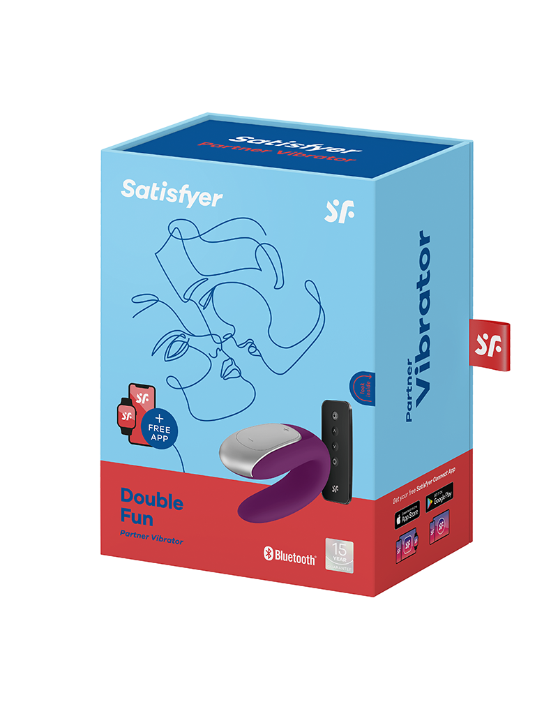 Satisfyer – Double Fun – Luxuriöser Paar Vibrator – Violett