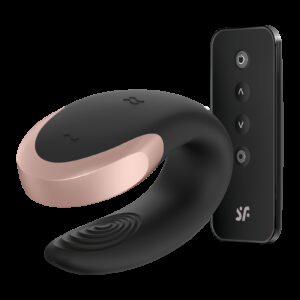 Satisfyer - Double Love - Luxury Partner Vibrator - Schwarz