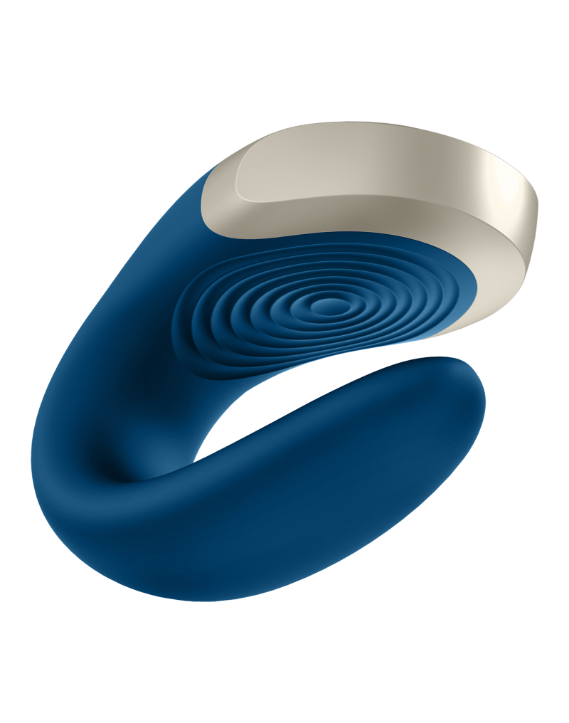Satisfyer - Double Love - Luxus Paar Vibrator - Blau – Bild 7