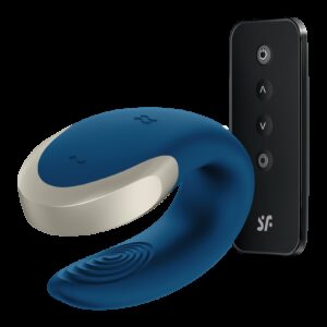 Satisfyer - Double Love - Luxus Paar Vibrator - Blau