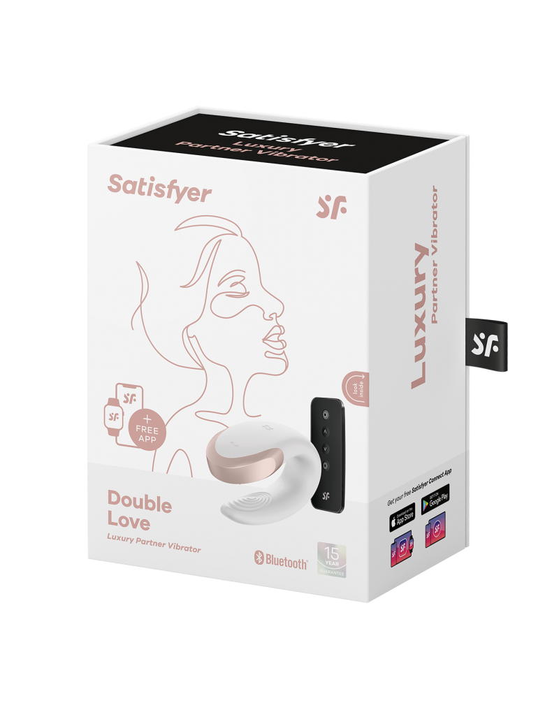 Satisfyer – Double Love – Luxus Paar Vibrator – Weiss