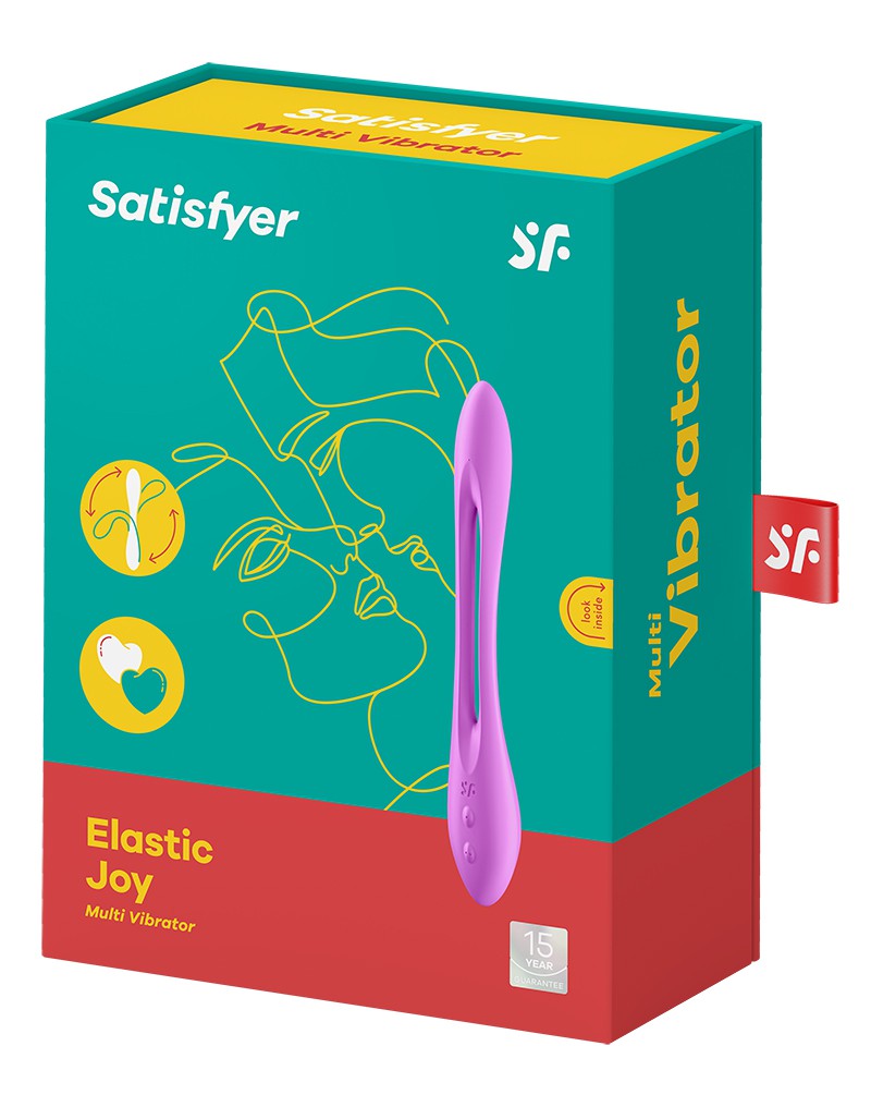 Satisfyer – Elastic Joy – Multi Vibrator – Violett