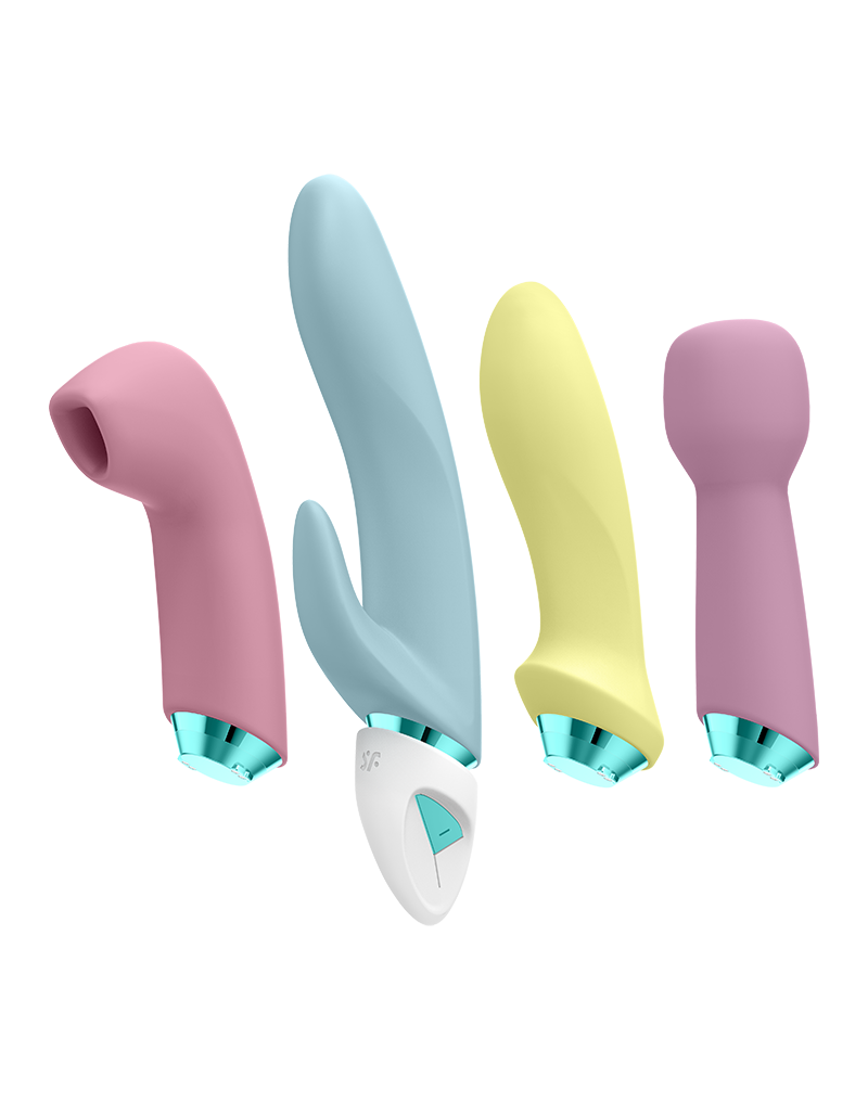 Satisfyer - Fabulous Four - Air Pulse + Vibrator Set - Mehrfarbig