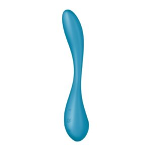 Satisfyer - G-Spot Flex 5+ - Flexible G-Spot Vibrator (mit App-Steuerung) - Blau