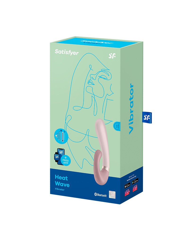 Satisfyer – Heat Wave – Heizung Rabbit Vibrator – Mauve