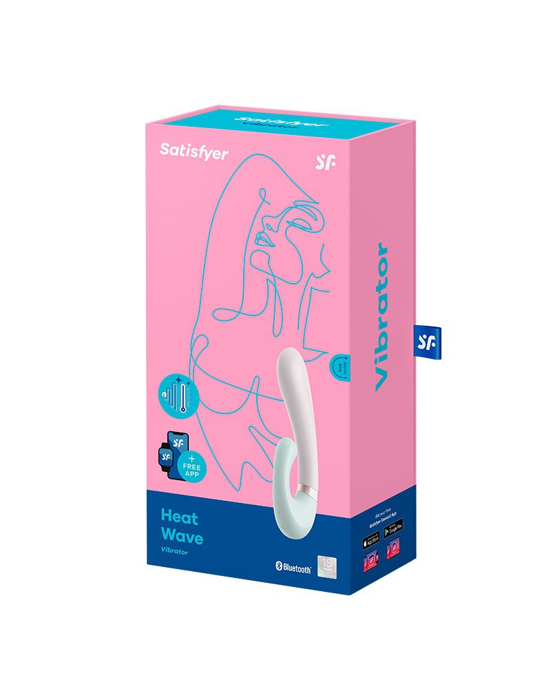 Satisfyer – Heat Wave – Heizung Rabbit Vibrator – Mint