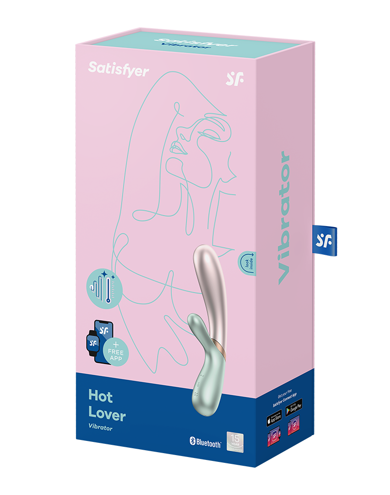 Satisfyer – Hot Lover – Heizvibrator – Grün / Rosa
