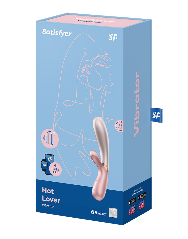 Satisfyer – Hot Lover – Heizvibrator – Rosa / Dunkelrosa