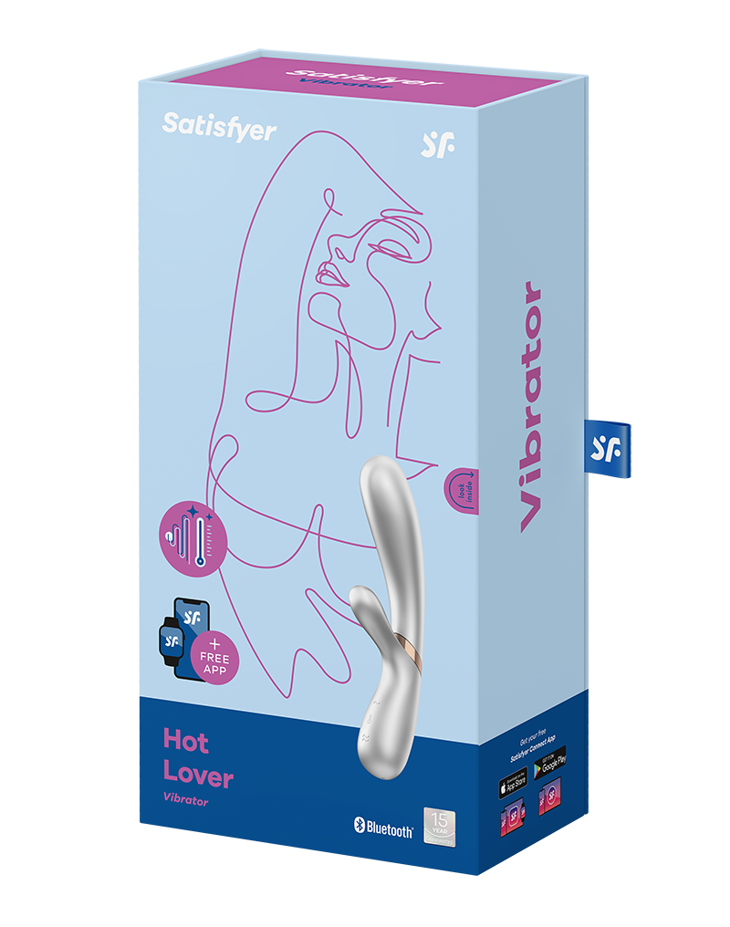 Satisfyer – Hot Lover – Heizvibrator – Silber
