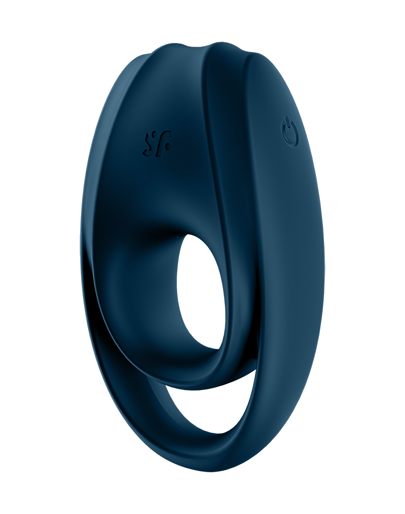 Satisfyer - Incredible Duo - Cockring Vibrator - Blau