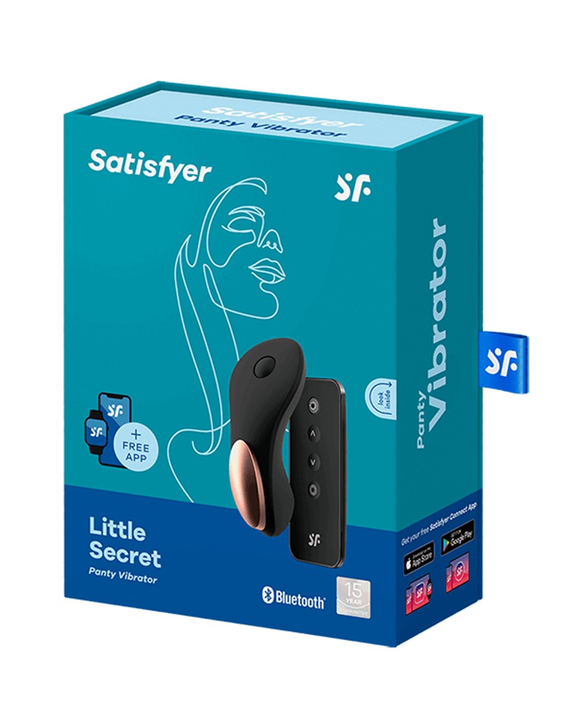 Satisfyer – Little Secret – Panty Vibrator – Schwarz
