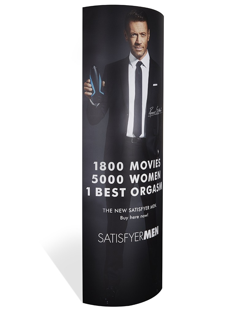 Satisfyer Men Oval Stand up Display