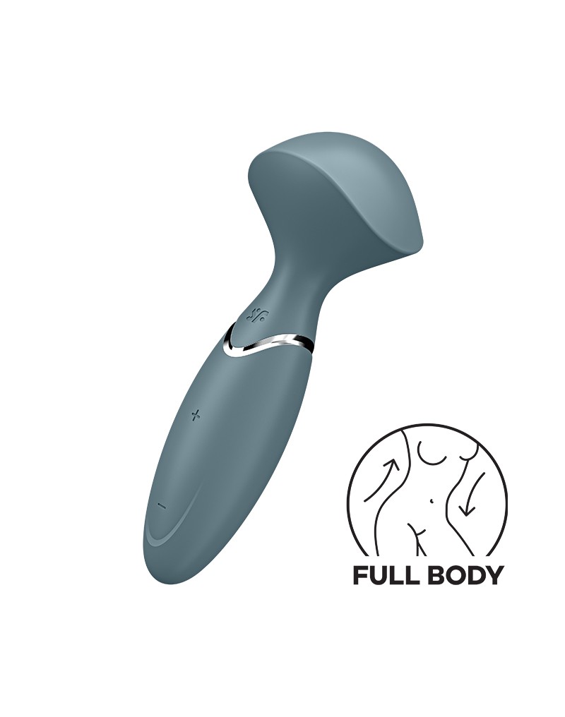 Satisfyer - Mini Wand-er - Wand Vibrator - Grau – Bild 3
