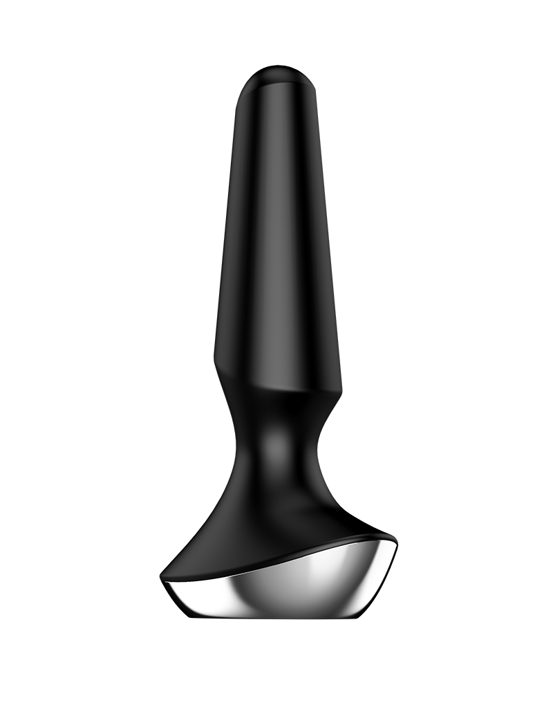 Satisfyer - Plug-ilicious 2 - Vibrierender Analplug - Schwarz