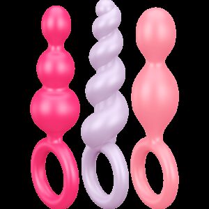 Satisfyer - Booty Call Coloured (set of 3)