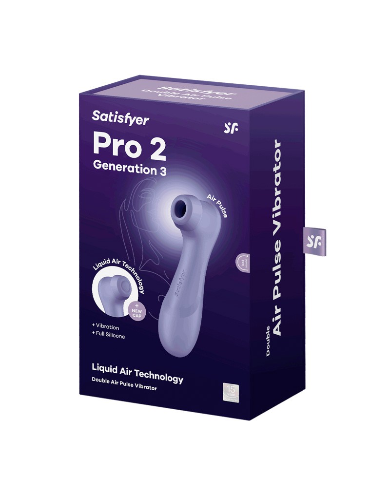 Satisfyer – Pro 2 Generation 3 – Air Pulse Vibrator – Lila