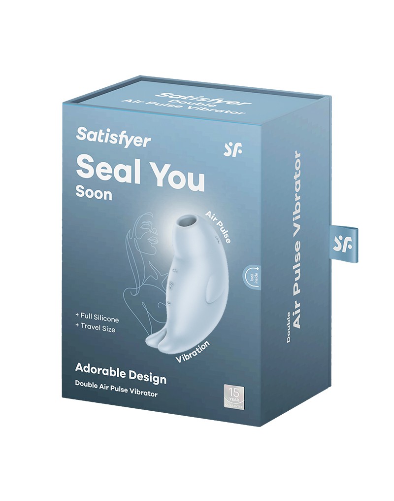 Satisfyer – Seal You Soon – Luftimpuls-Vibrator – Blau
