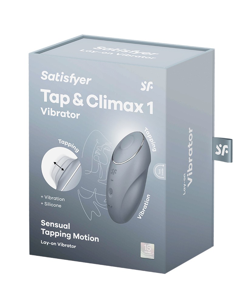 Satisfyer – Tap & Climax 1 – Blue Grey