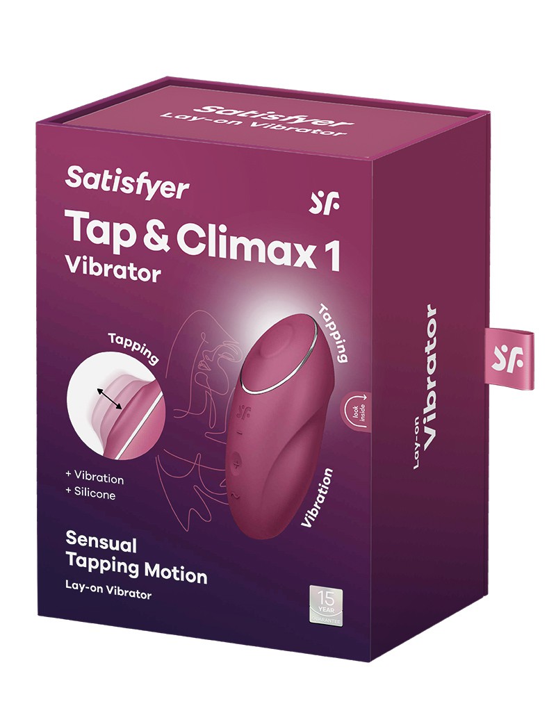 Satisfyer – Tap & Climax 1 – Red