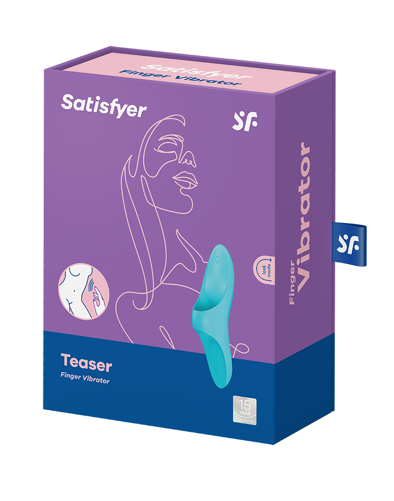 Satisfyer – Teaser – Fingervibrator – Blau