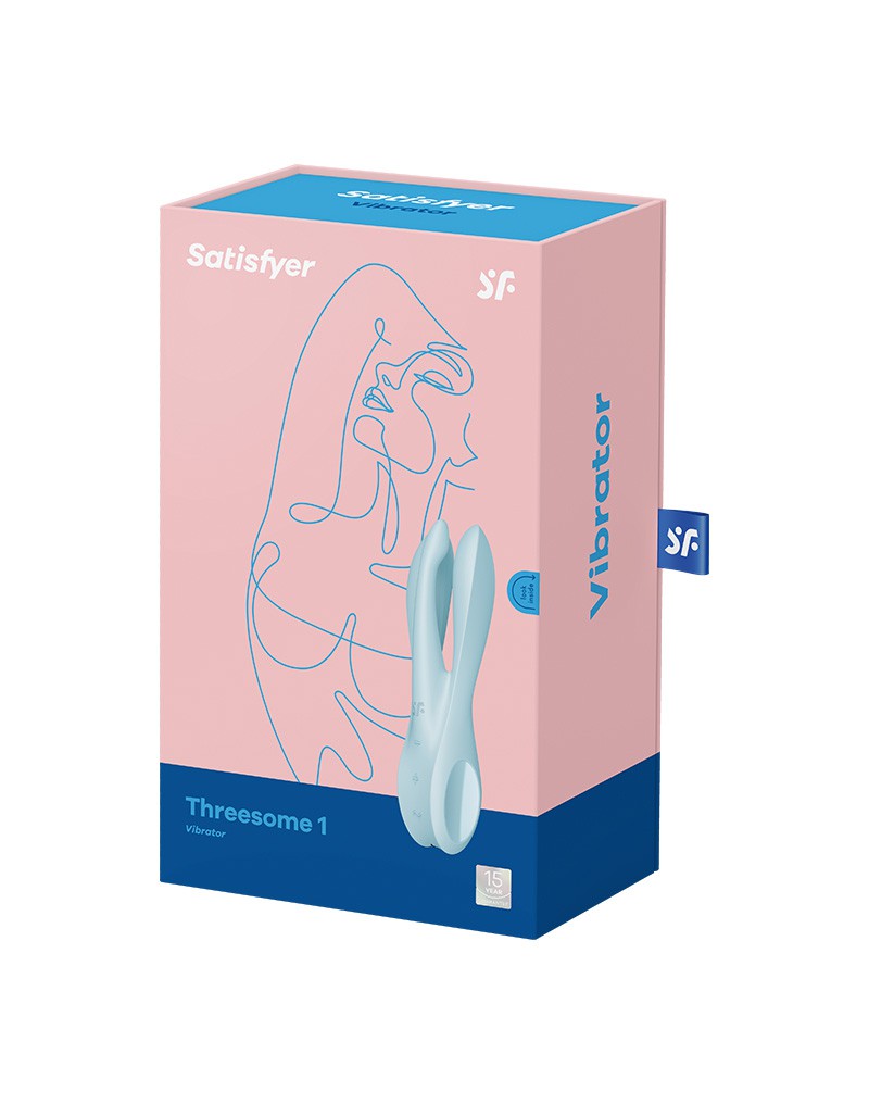 Satisfyer – Threesome 1 – Multi Vibrator – Blau
