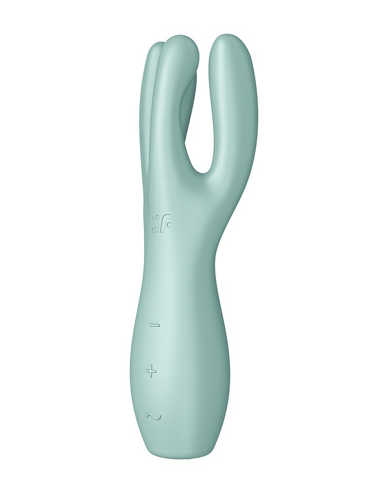 Satisfyer - Threesome 3 - Multi-Vibrator - Mint – Bild 3