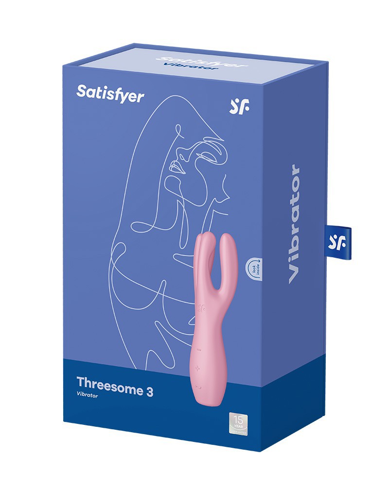 Satisfyer – Threesome 3 – Multi-Vibrator – Pink