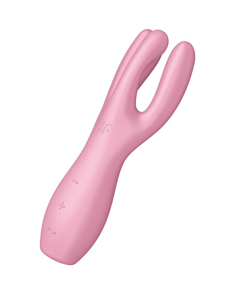 Satisfyer - Threesome 3 - Multi-Vibrator - Pink