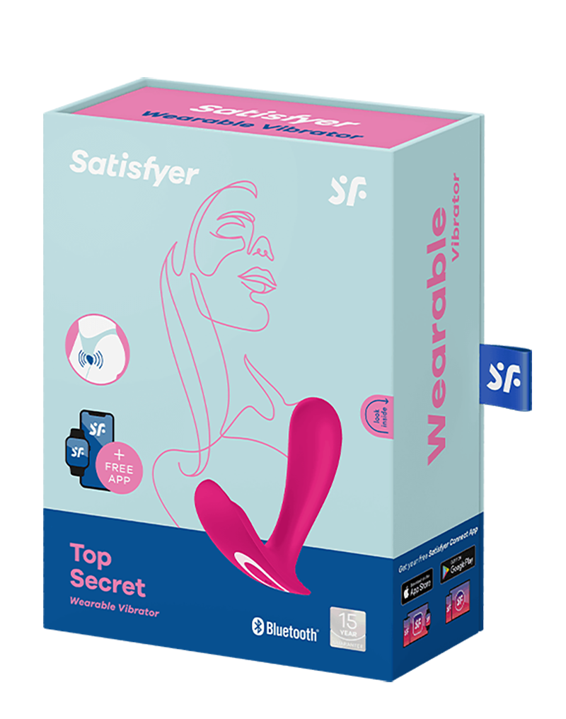 Satisfyer - Top Secret - Tragbarer Vibrator - Pink – Bild 2