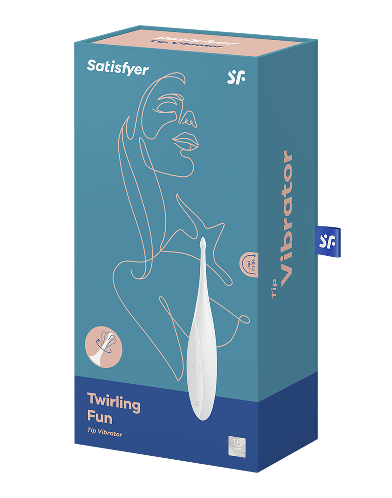 Satisfyer – Twirling Fun – Pin Point Vibrator – Weiß