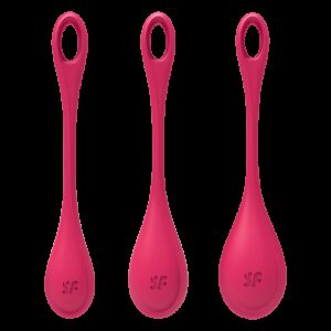 Satisfyer - Yoni Power 1 - Kegelkugeln Set - Rot