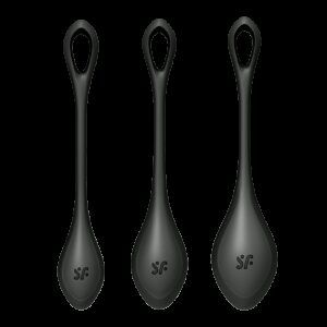Satisfyer - Yoni Power 2 - Kegel Balls Set - Schwarz