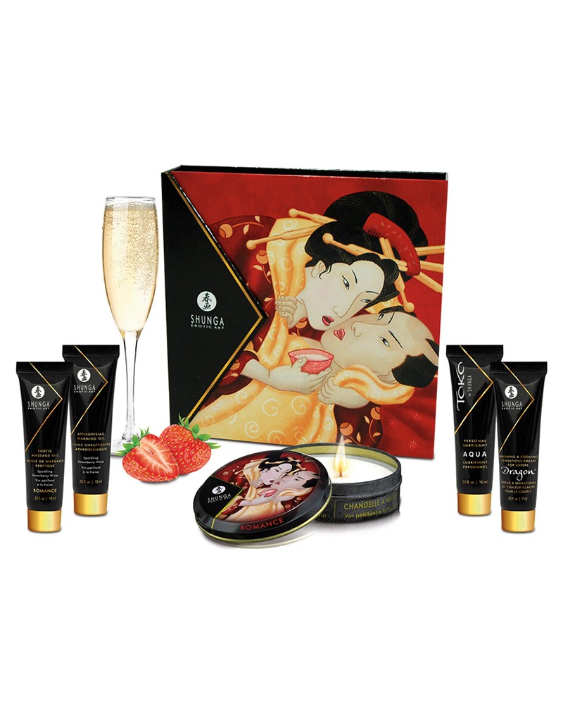 Shunga – Geisha Secret Kit Sparkling Wine Strawberry