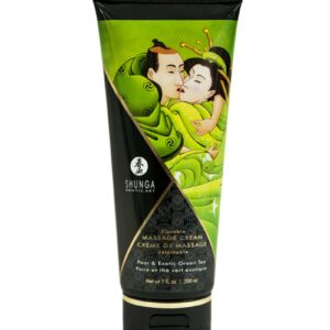 Shunga - Essbare Massagecreme - Pear & Exotic Green Tea - 200 ml