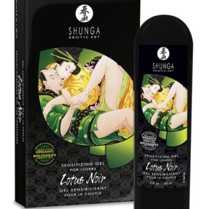 Shunga - Lotus Noir - Sensibilisierendes Gel für Verliebte - 60 ml