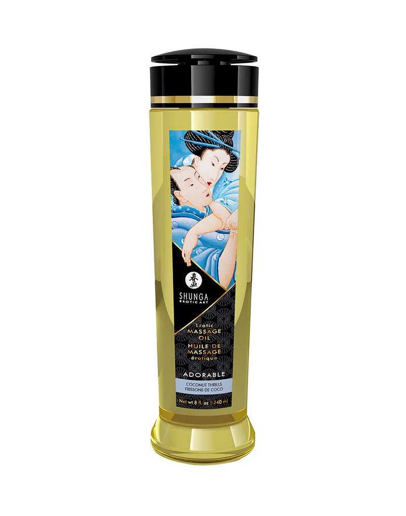 Shunga – Massage Öl – Adorable Coconut – 240 ml