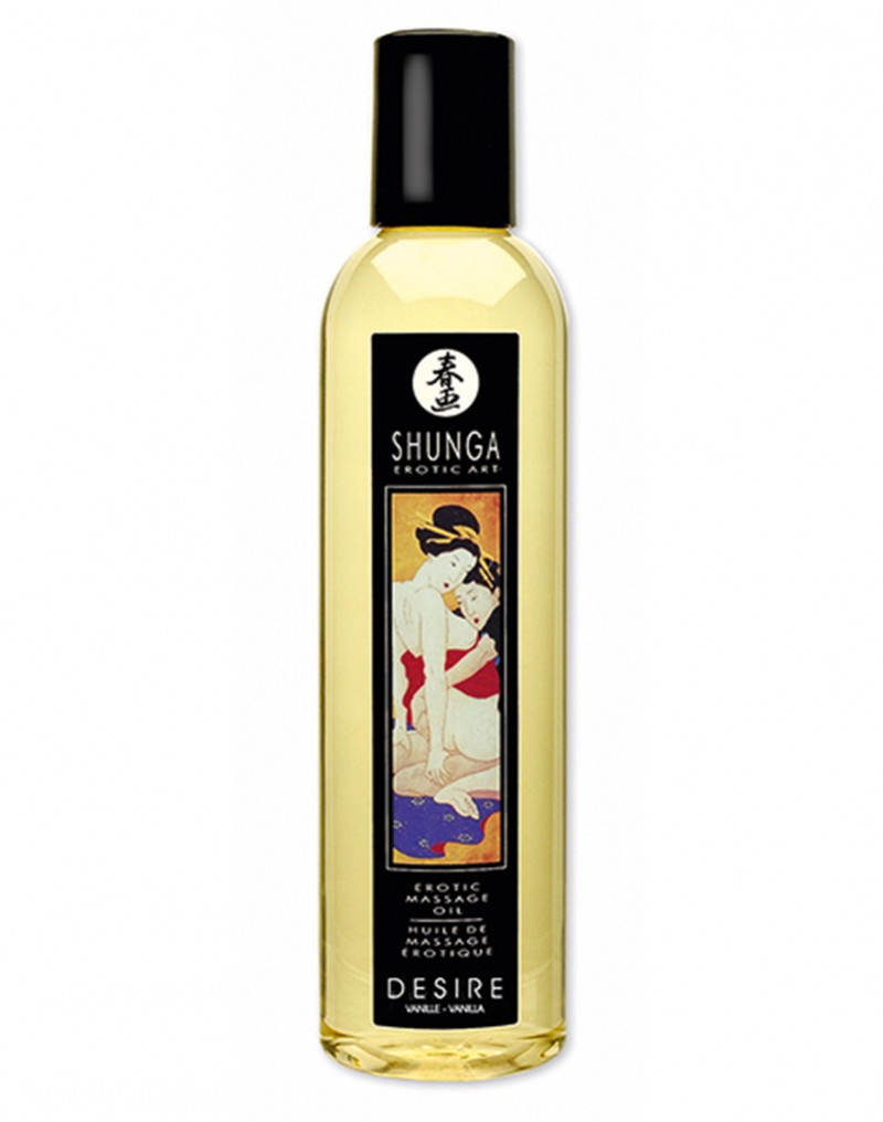 Shunga - Massage Öl - Desire Vanilla 250 ml.